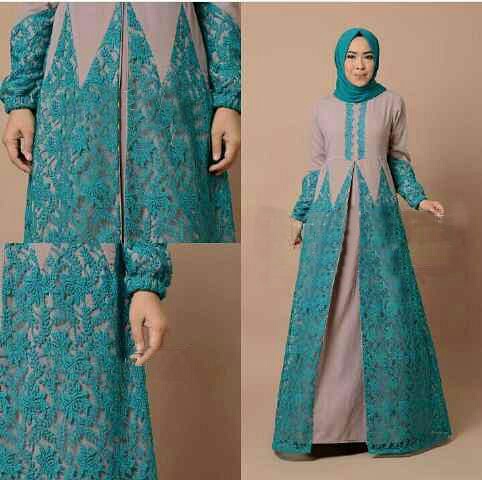  murah rp 90 000 model gamis terbaru baju muslim wanita modern murah