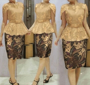  Baju  Long Dress Maxi Kebaya  Modern Terbaru Cantik